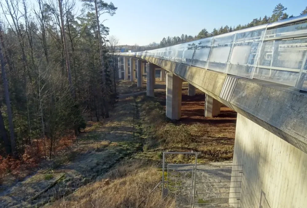 Brückenhauptprüfung BAB A73 BW64a Talbrücke Nestelgraben