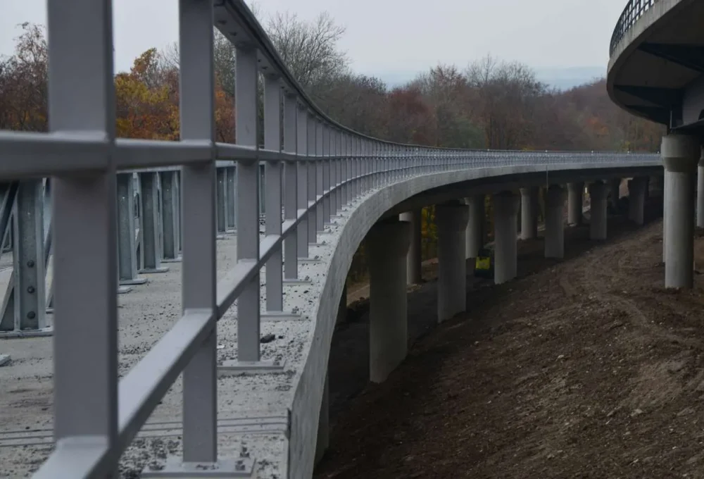 Brückenhauptprüfung Hangbrücke Würgau BAB A70 – BW80a TBW 4 zur Bauabnahme
