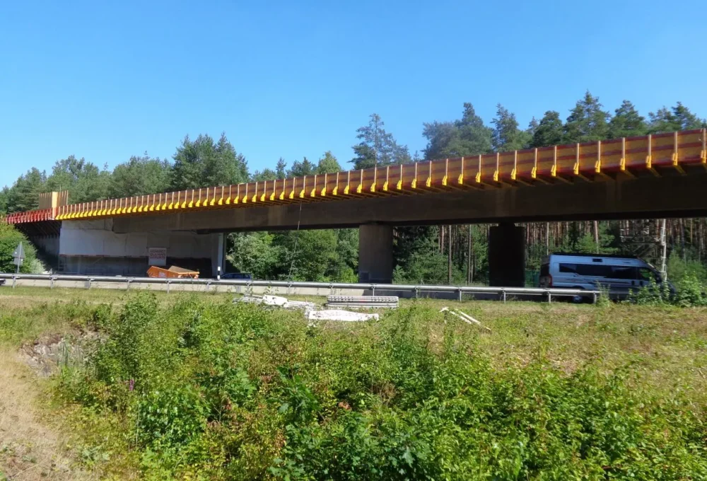 Brückeninstandsetzung auf der Autobahn BAB A73/B505