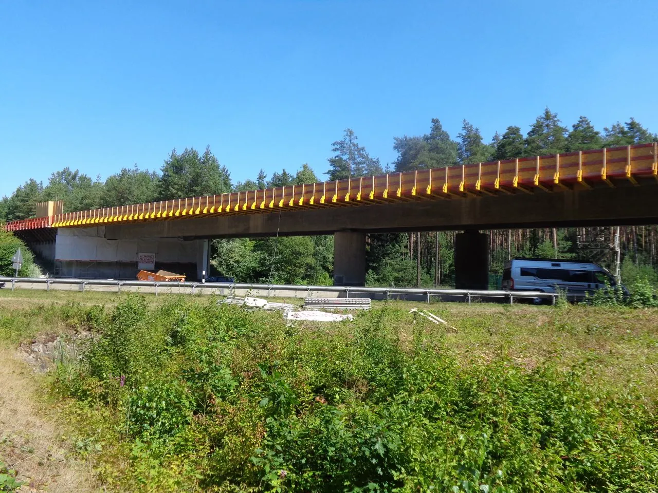 Brückeninstandsetzung auf der Autobahn BAB A73/B505