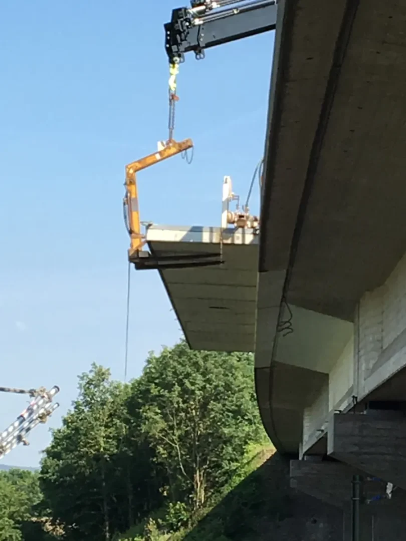 Vorabmaßnahme auf der Autobahn BAB A73