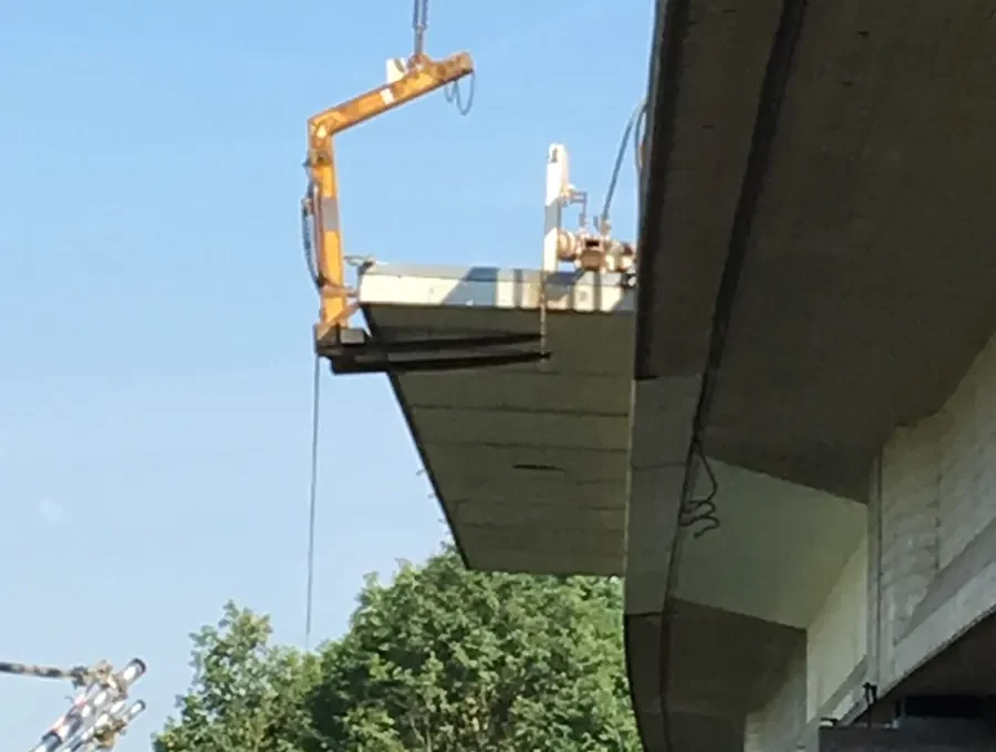 Vorabmaßnahme auf der Autobahn BAB A73
